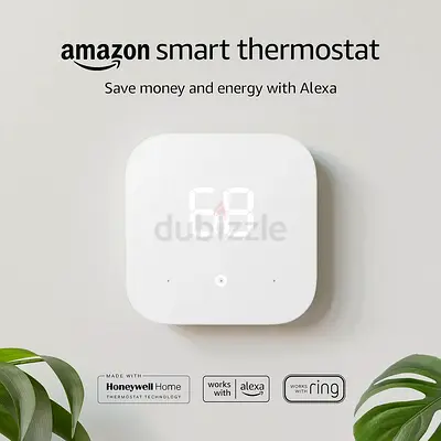 Amazon Smart Thermostat – Save money and energy - Works with Alexa and Ring