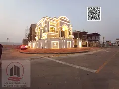 For sale, a villa in Ajman Al Helio, 5 master rooms, a Majles room, a hall, and a maid’s room, fre