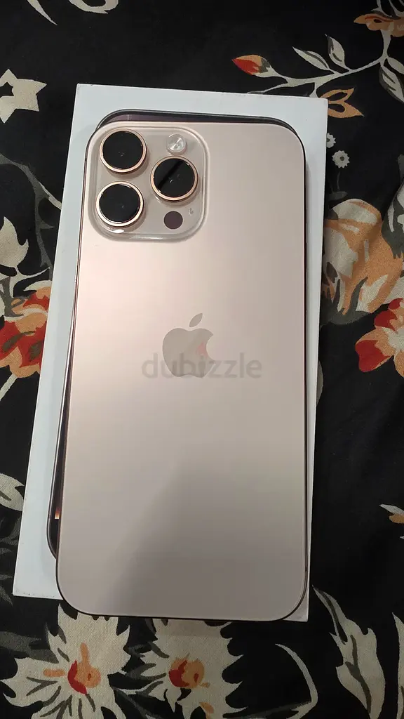 Stunning Apple iPhone 16 pro max used only months dubizzle