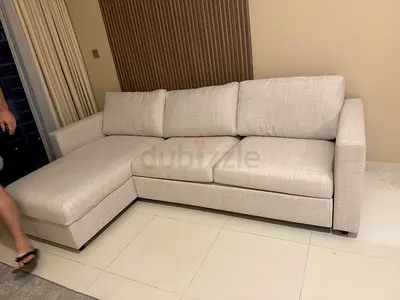 Like new condition IKEA bin beige color sofabed