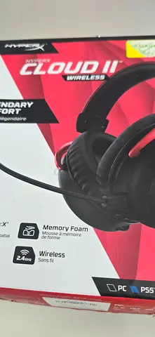 HyperX Cloud II Wireless Gaming Headset for Ultimate Comfort