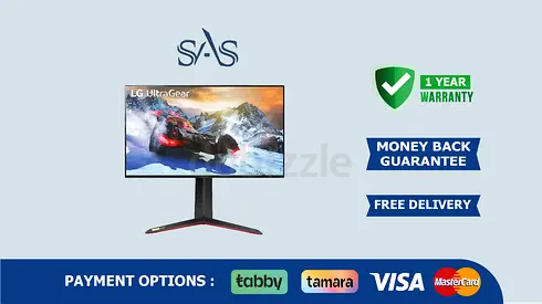 LG 27 Inch Monitor UltraGear Mini LED - New - Free Delivery - Warranty - 4K - 144Hz - 27GR95UM