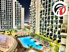 Fully furnished very spacious bigger size studio with pool view
