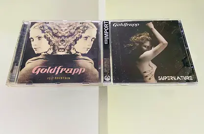 2 Goldfrapp Music CD’s