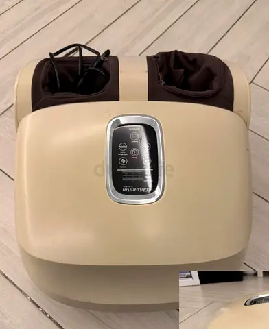 Electric Foot Massager with Heat Therapy Control, Leg Compression Massage