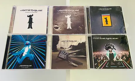 6 Jamiroquai Music CD’s