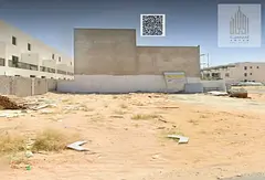 Two plots of land in Al Zahia Square project, including animation. Area: 160 square meters / 1,722 s
