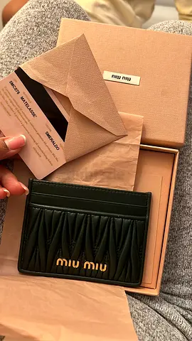 Chic Miu Miu Card Holder - Perfect for Fashion Lovers!