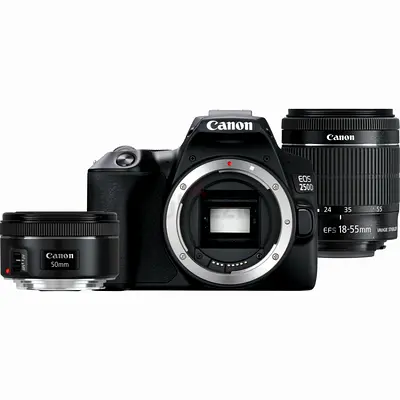 Capture Every Moment with Canon EOS 250D DSLR Camera Bundle!