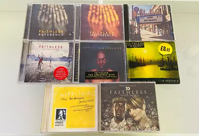 8 Faithless Music CD’s