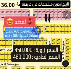 For sale, residential land in a promising area on a corner in Al Muzayri'ah - Sharjah