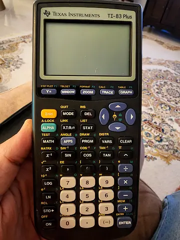 TEXAS INSTRUMENTS TI 83 Plus Graphing Calculator with Guerrilla Military Grade Screen Protector Set