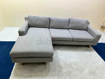 Excellent condition west elm lshape sofa