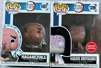 Demon Slayer Exclusive Funko Pop Collection - Haganezuka, Kagaya