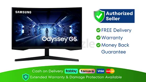 Samsung 27 inch Odyssey Gaming Monitor  Brand New | Warranty | FREE Delivery | SHJ4857