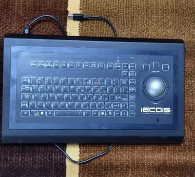 IECDIS Marine Keyboard with an integrated. for Efficient Navigation
