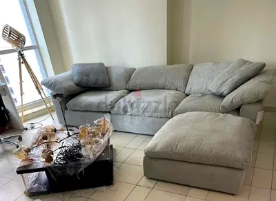 Pan Emirates pianca feather filled sofa