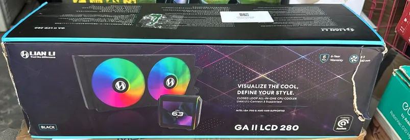 Illuminate Your Build with Lian Li GA II LCD 280 RGB Cooler