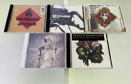 5 Massive Attack Music CD’s