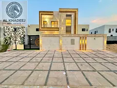 Modern villa with ultra-luxury finishing for sale, consisting of 4 rooms and a maid's room in Al