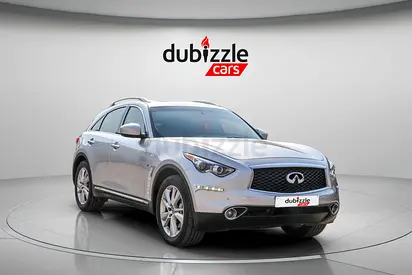 AED 1186/month | 2018 Infiniti QX70  | GCC Specs | Ref#381736