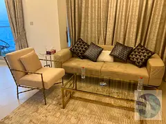 Fully Furnished One Bed | Panoramic Sea and boulevard downtown View