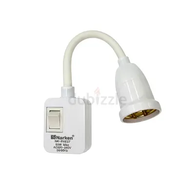 Lamp Holder With On/Off button