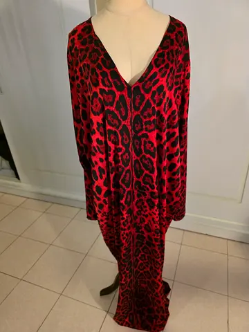 Red pantera. Party dress