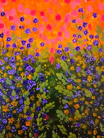 Original Hand-Painted Art on Paper – Small Affordable Pieces