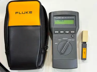 FLUKE 620 LAN Cable Tester with Carrying Case