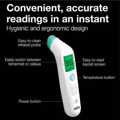 Braun Sensian™ Swipe 5 Forehead Thermometer