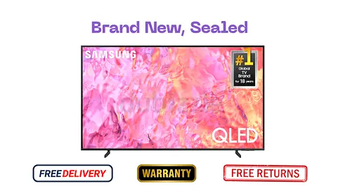 Samsung 70 Inch QLED TV, New , Under Warranty, Free Delivery Q60 [2024]
