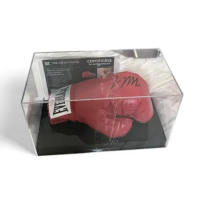 Mike Tyson signed boxing gloves with certificate-the collection room