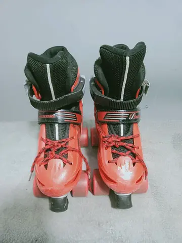 Roll into Fun with Red Inline Skates!