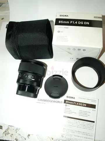 Sigma 85mm f/1.4 DG DN Art Lens for Sony (BRAND NEW FOR EXPORT)