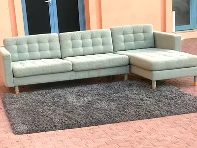 Great Condition Ikea Landskrona L Shape Sofa