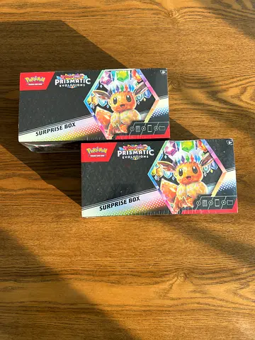 Exciting Pokémon Prismatic Surprise Box - Collectible Fun!
