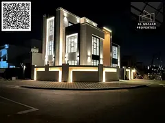 For sale: Luxurious modern villa on a corner lot with two street frontages, spacious layout, and hig