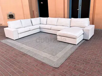 Great Condition IKEA Kivik Corner U Shape Sofa Beige