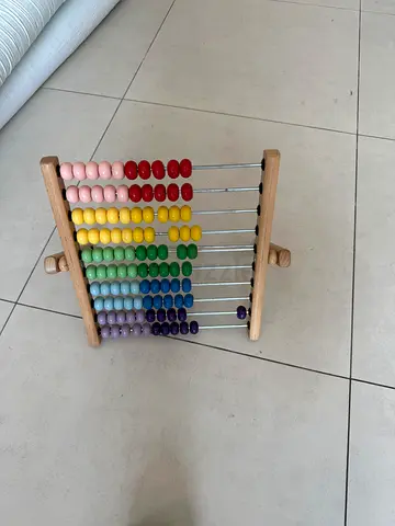 Colorful Wooden Abacus for Baby Learning
