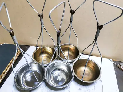 5pcs-Charcoal Basket-حمالات الفحـم