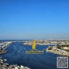 Luxurious two-bedroom apartment with a full sea view, newly furnished, for monthly rent in Ajman - A