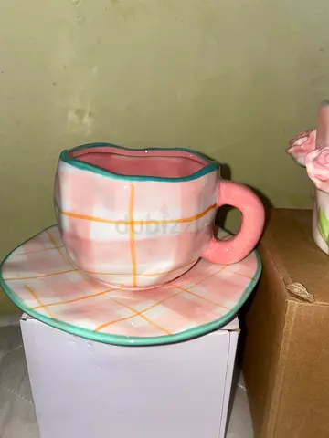 Charming Blue Cloud-Patterned Tea Set