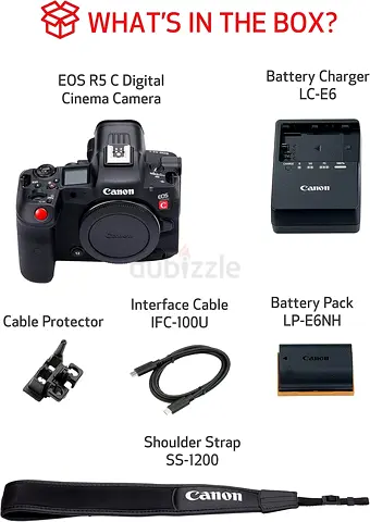 Canon EOS R5 C CINEMA CAMERA (BRAND NEW SEALED WARRANTY STOCK)