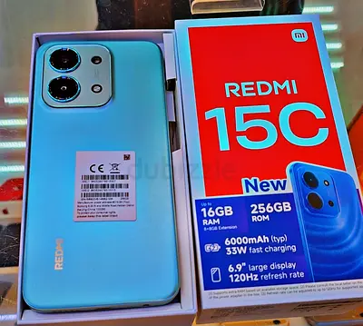 Brand New Xiaomi Redmi 15C - High Performance with 16GB RAM