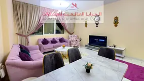 For rent monthly, A fully furnished one-bedroom apartment in Al Taawun 1