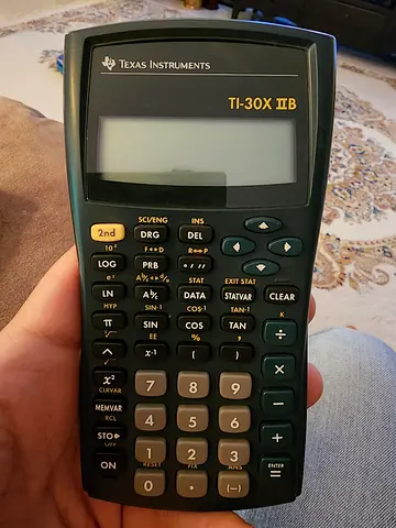 Texas Instuments TI-30X IIB Calculator Maths Scientific Mathematics