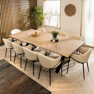 Stylish Dining Set with Modern Chairs
