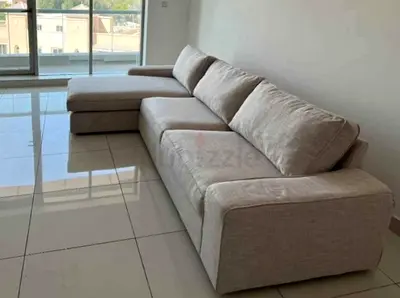 4___ Seater Ikeà kivik L shape sofa beige