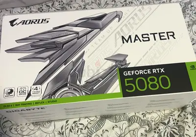 ‏Gigabyte AORUS GeForce RTX 5080 MASTER ICE 16G